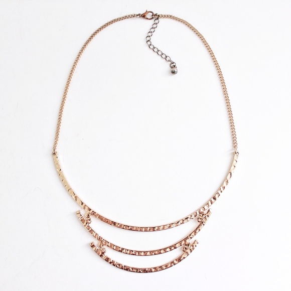 The Gold Tiered Statement Necklace main image 1